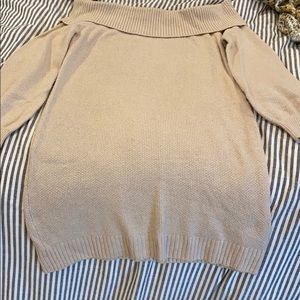 American eagle off the shoulder sweater dress